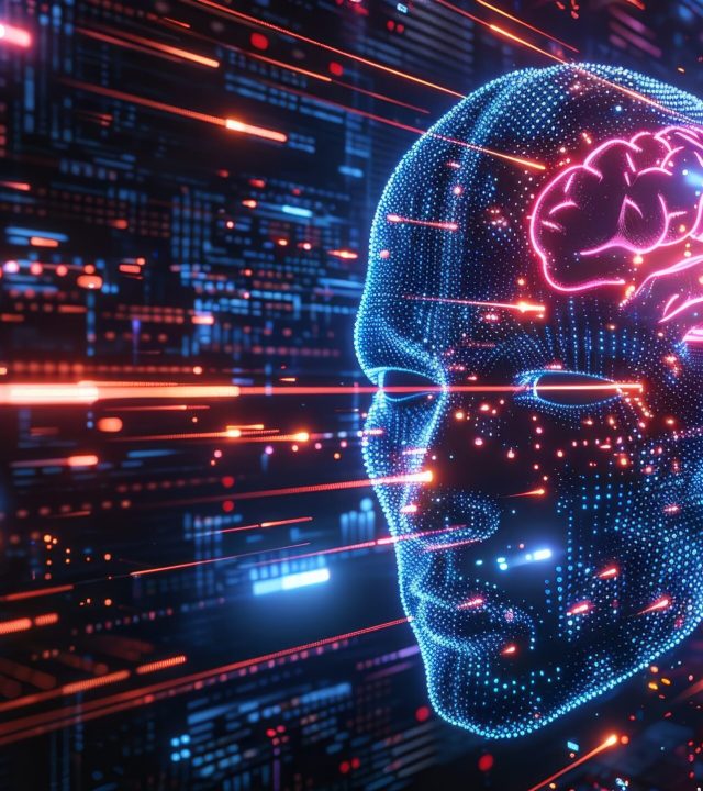 emotion recognition technology, Brain Computer Interface Technology concept, futuristic background emotion recognition technology, Brain Computer Interface Technology concept, futuristic background
